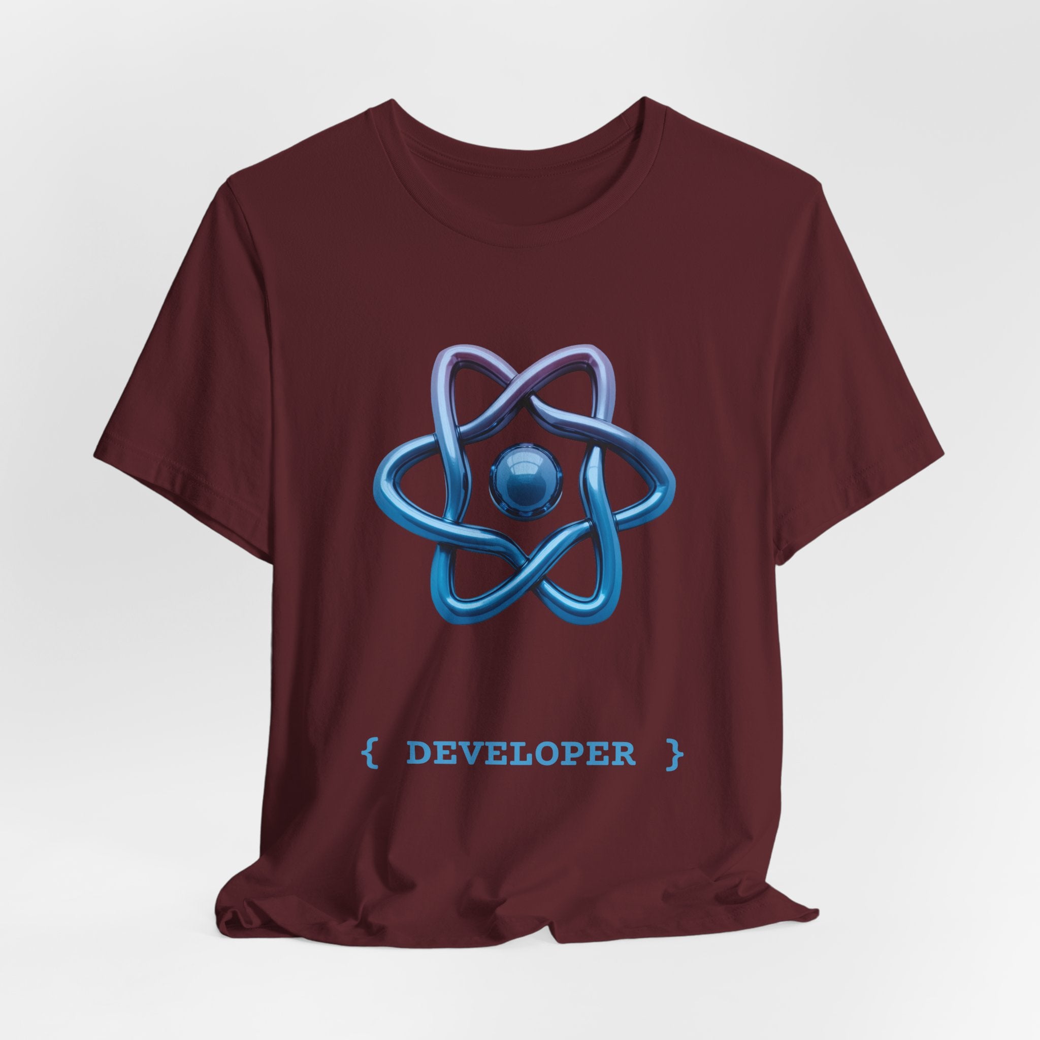 The 3D Luminous Atom: Developer Essential Tee