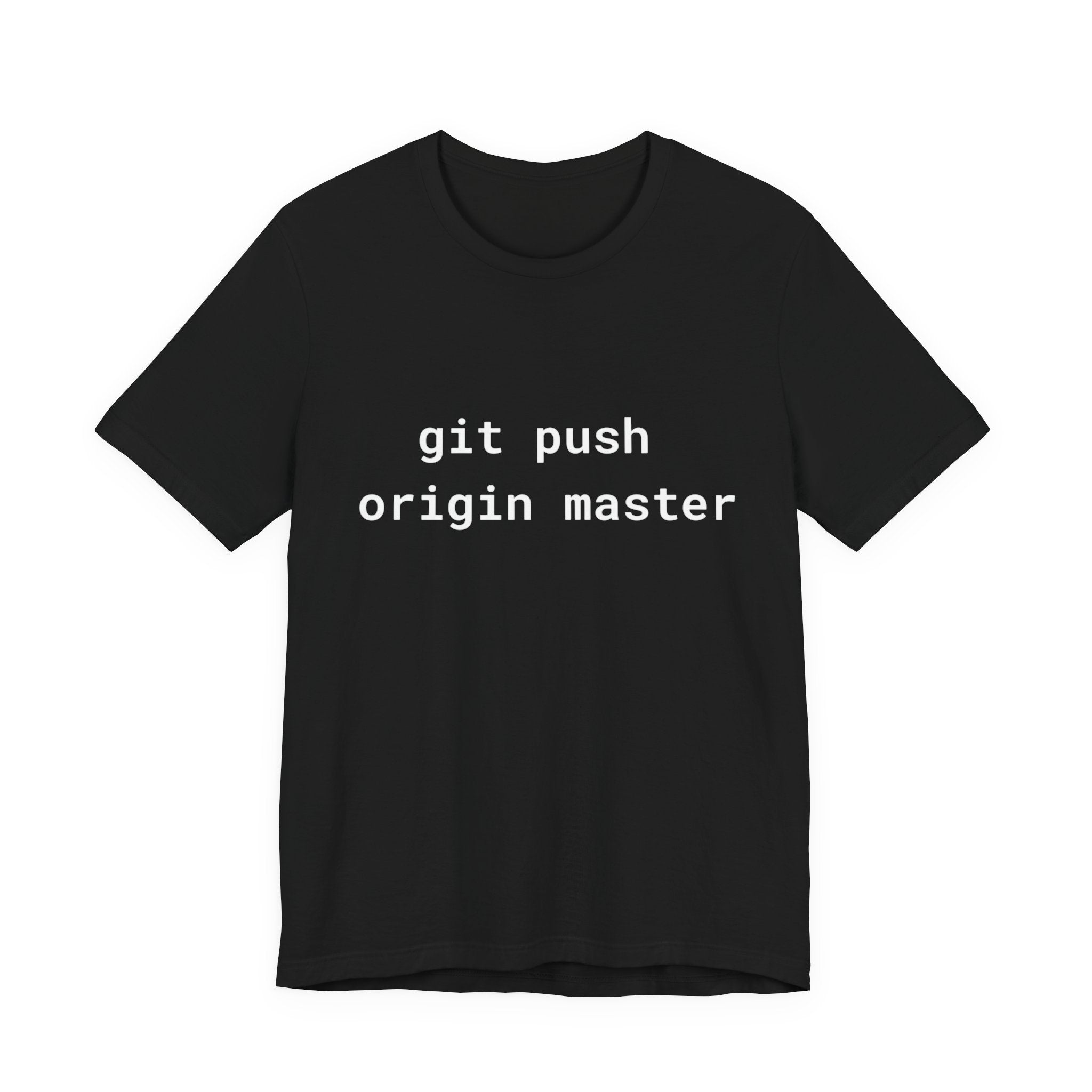 Women's "git push origin master" Developer Tee - Coder Couple Edition