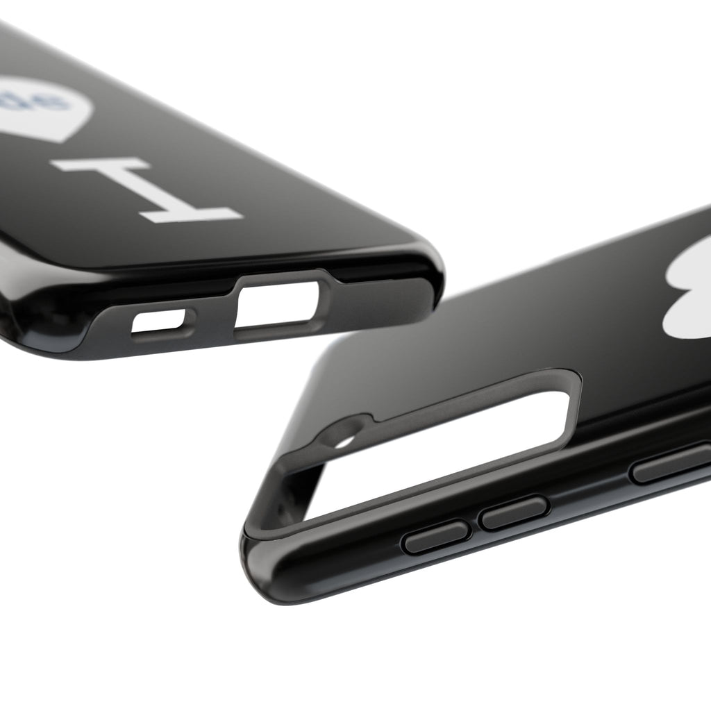 I <CODE> Heart Phone Case | Minimalist Developer Cover