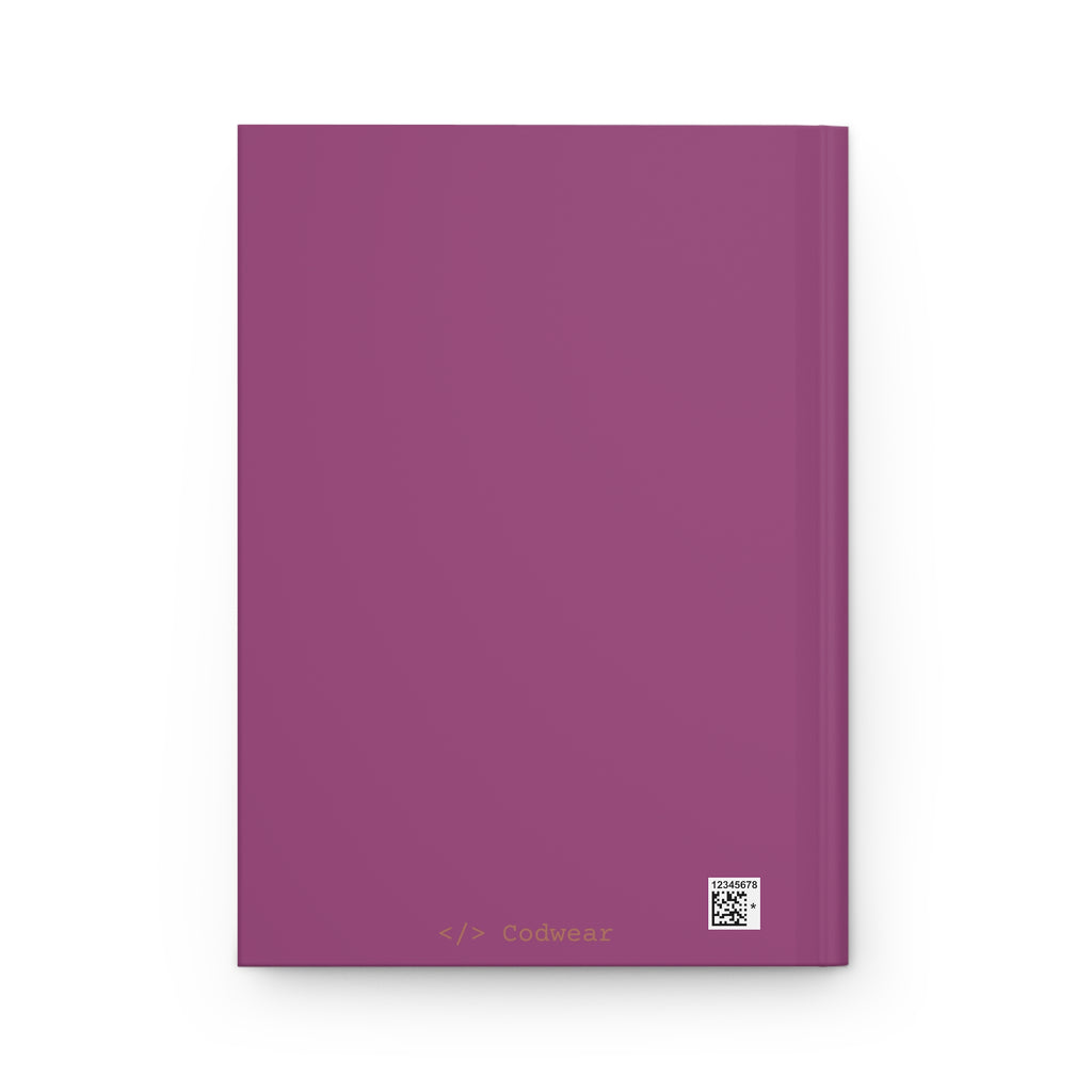 Web Designer Planner Hardcover Journal — Spider Web Halloween Project Notebook