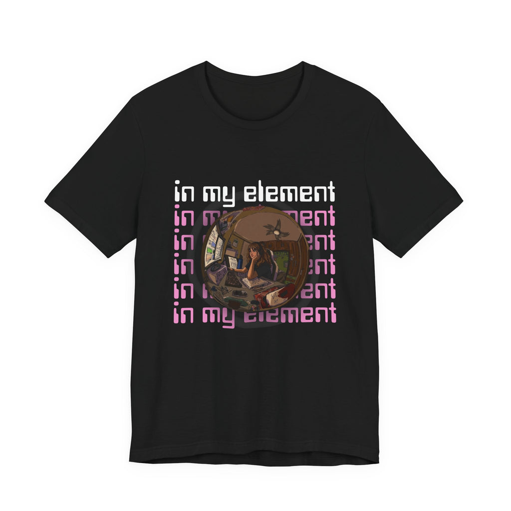 T-Shirt — "In My Element" Cozy Reading Vibes Tee