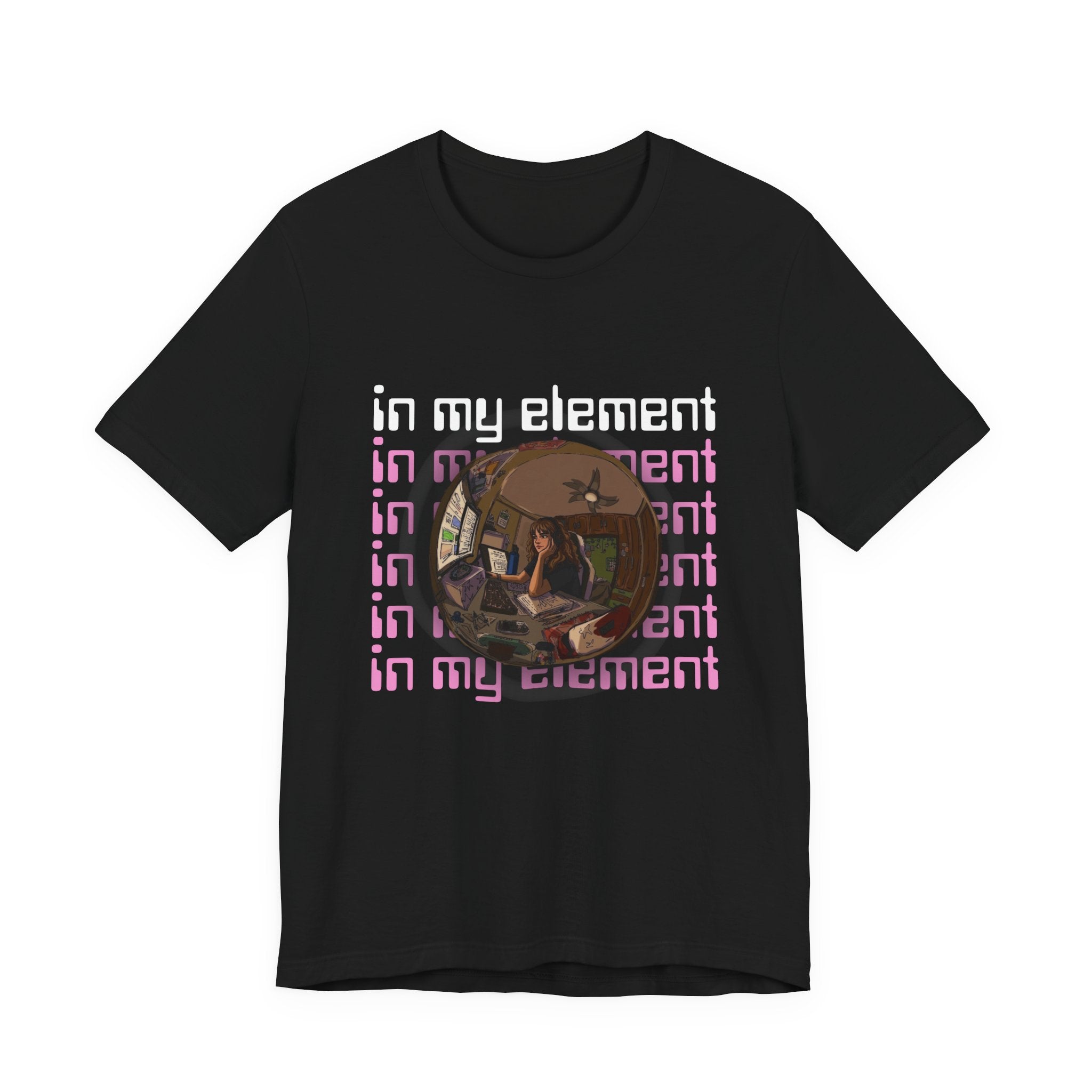 T-Shirt — "In My Element" Cozy Reading Vibes Tee