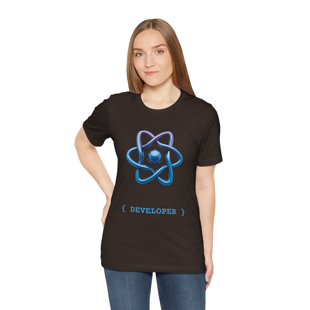The 3D Luminous Atom: Developer Essential Tee