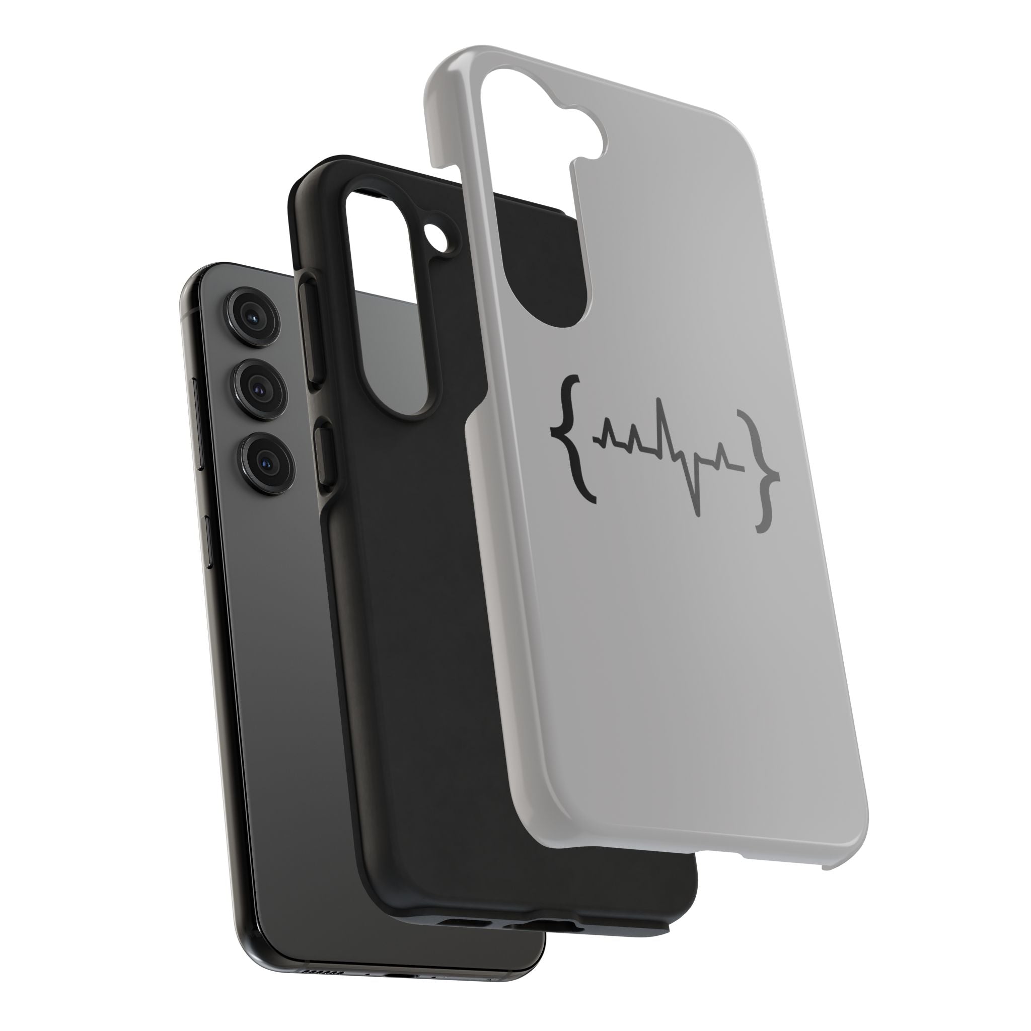 Code Pulse: Developer Heartbeat Phone Case