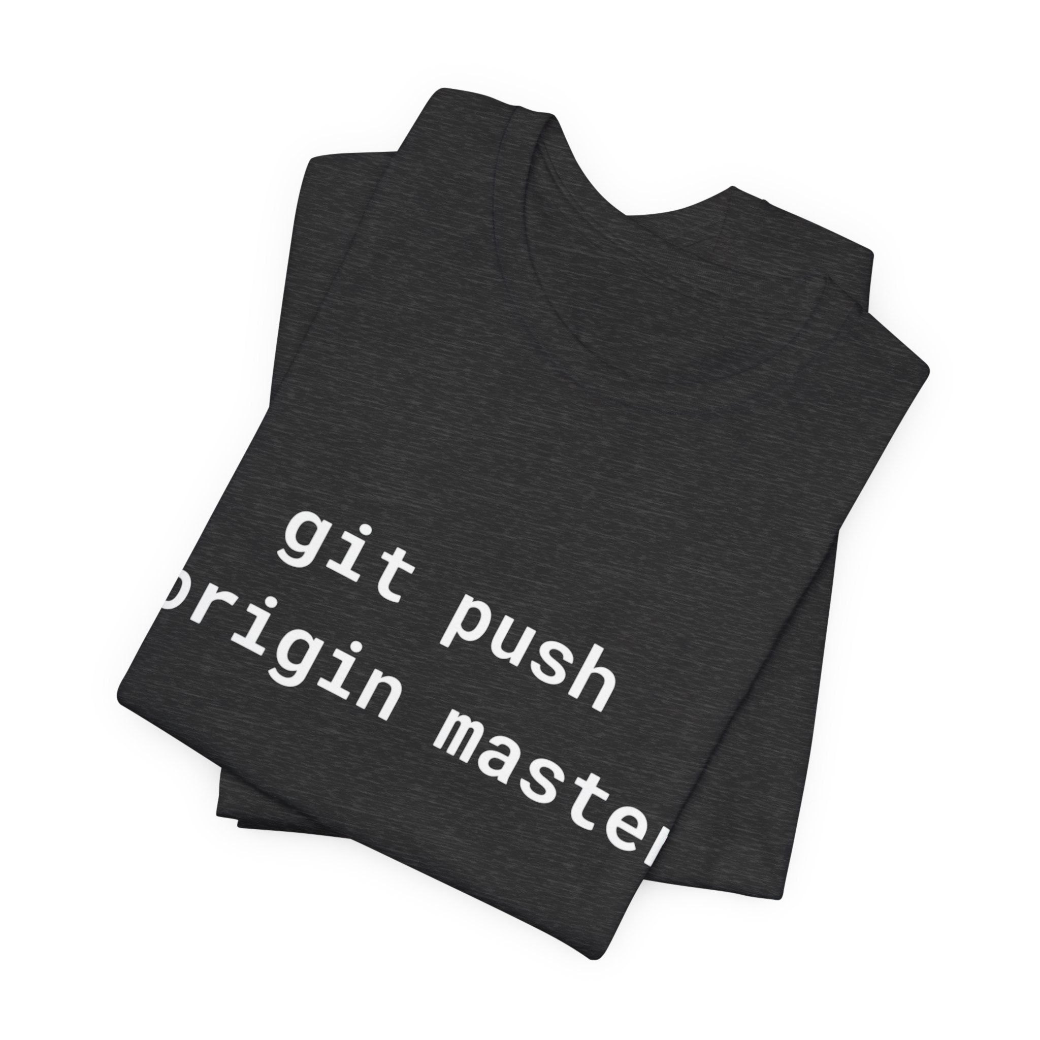 Women's "git push origin master" Developer Tee - Coder Couple Edition