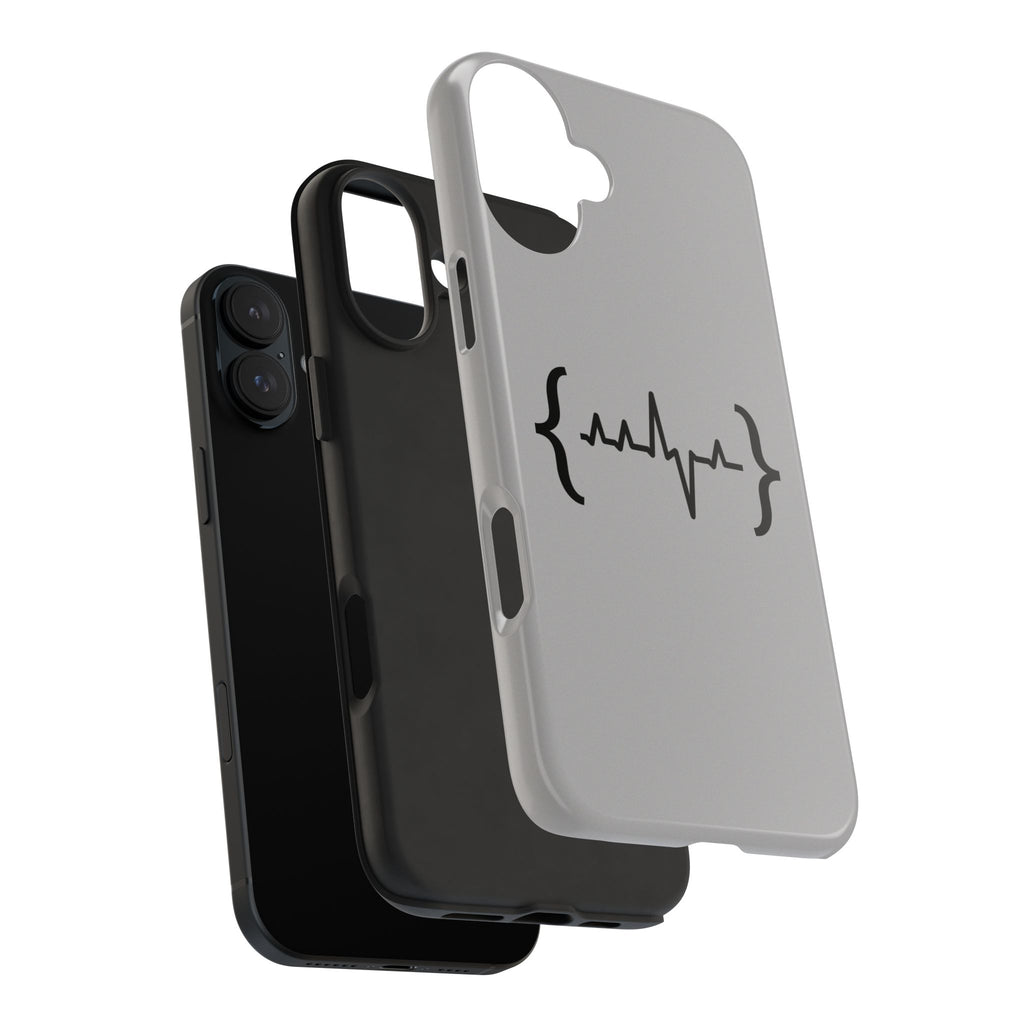 Code Pulse: Developer Heartbeat Phone Case