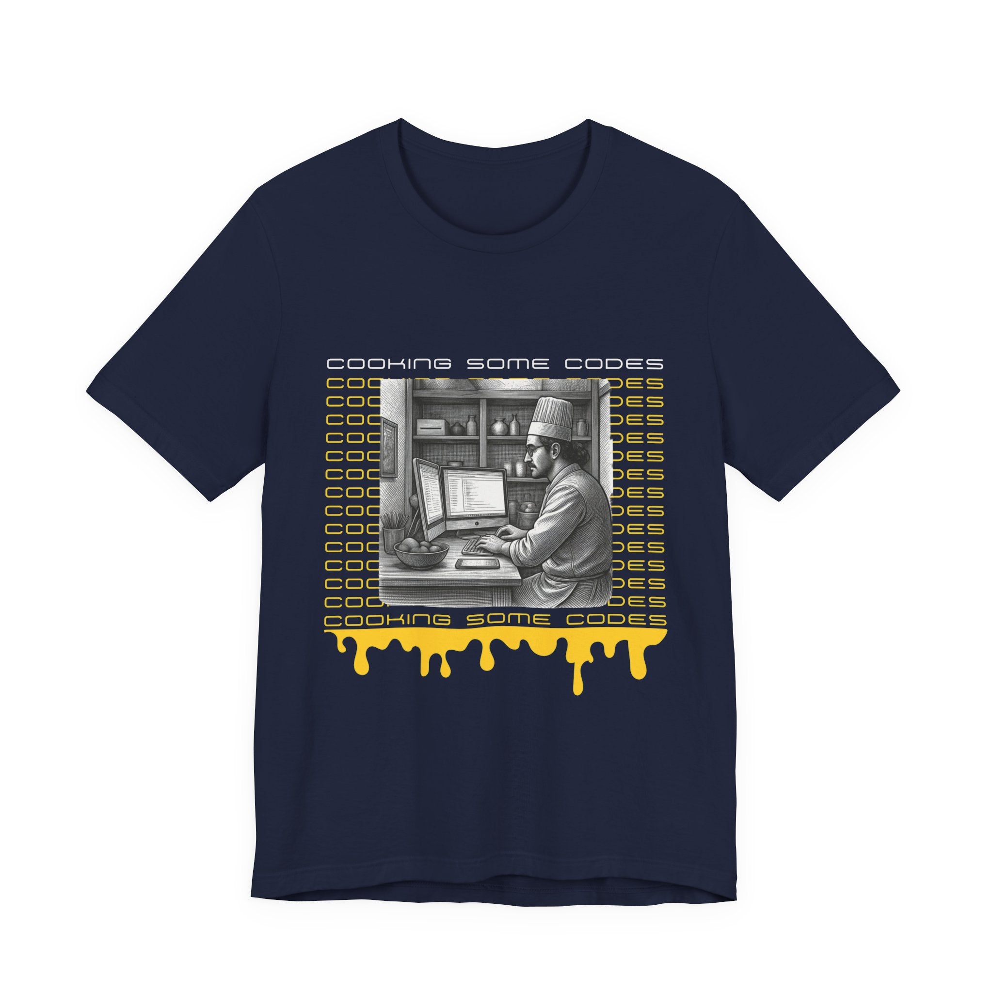"Golden Syntax" Developer Tee | Drip Series