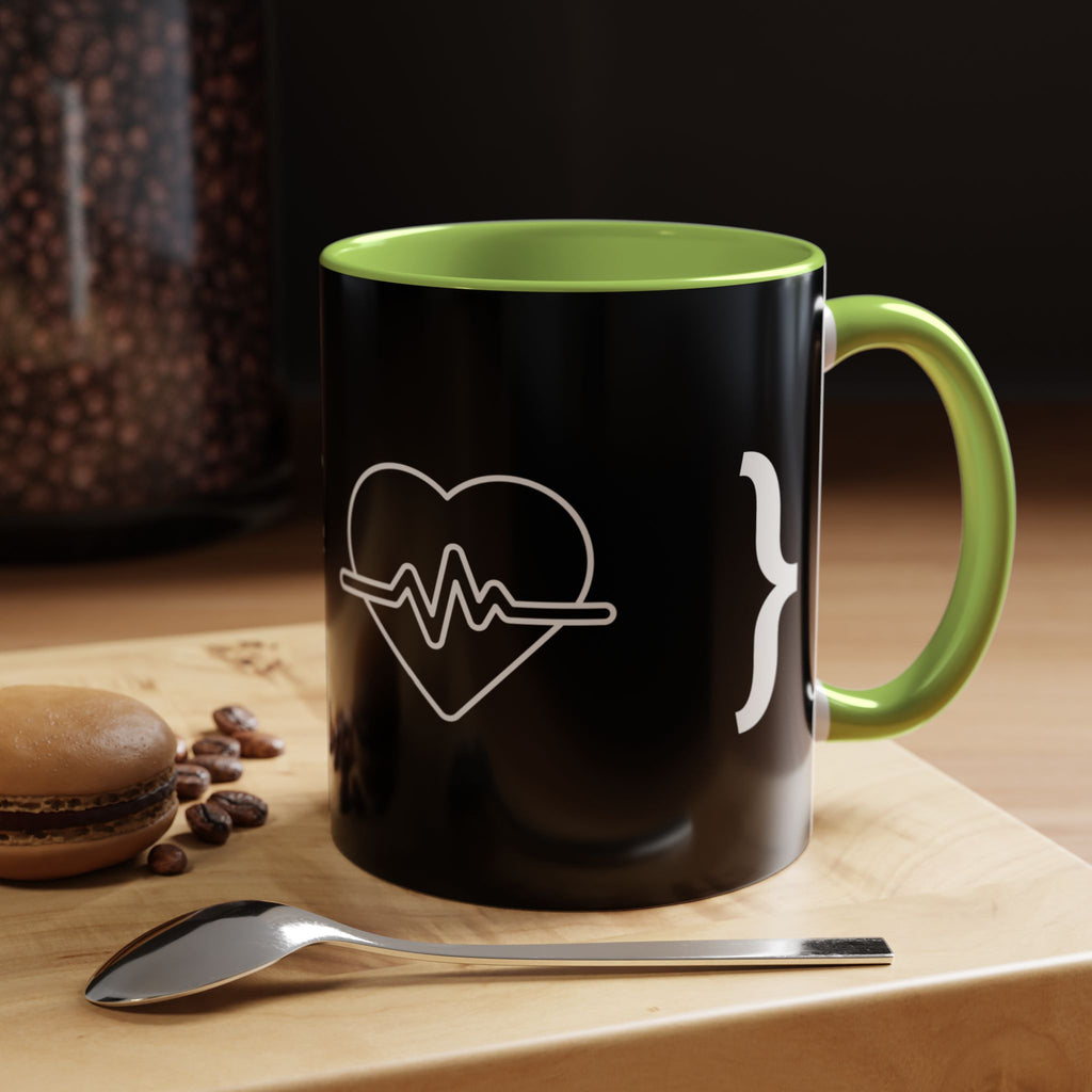 The Code Beat: Developer Heartbeat Mug