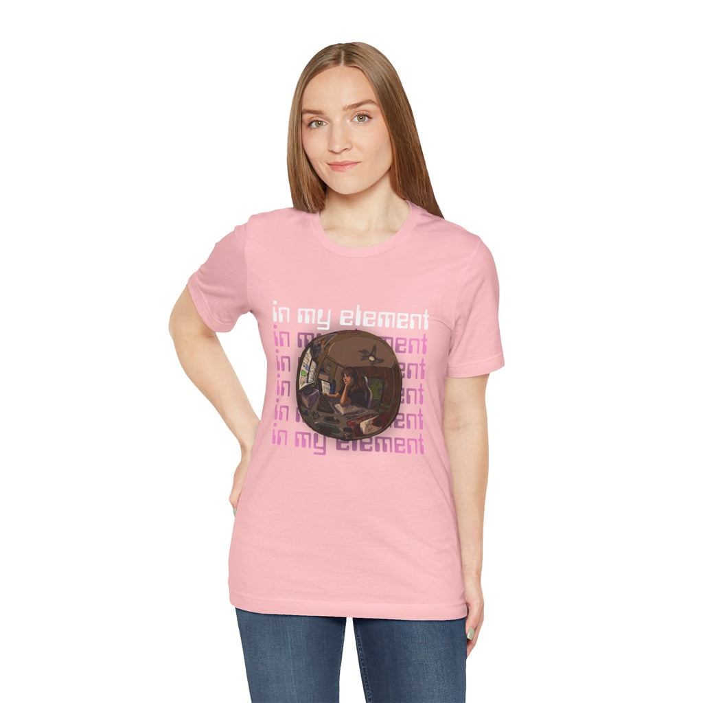T-Shirt — "In My Element" Cozy Reading Vibes Tee