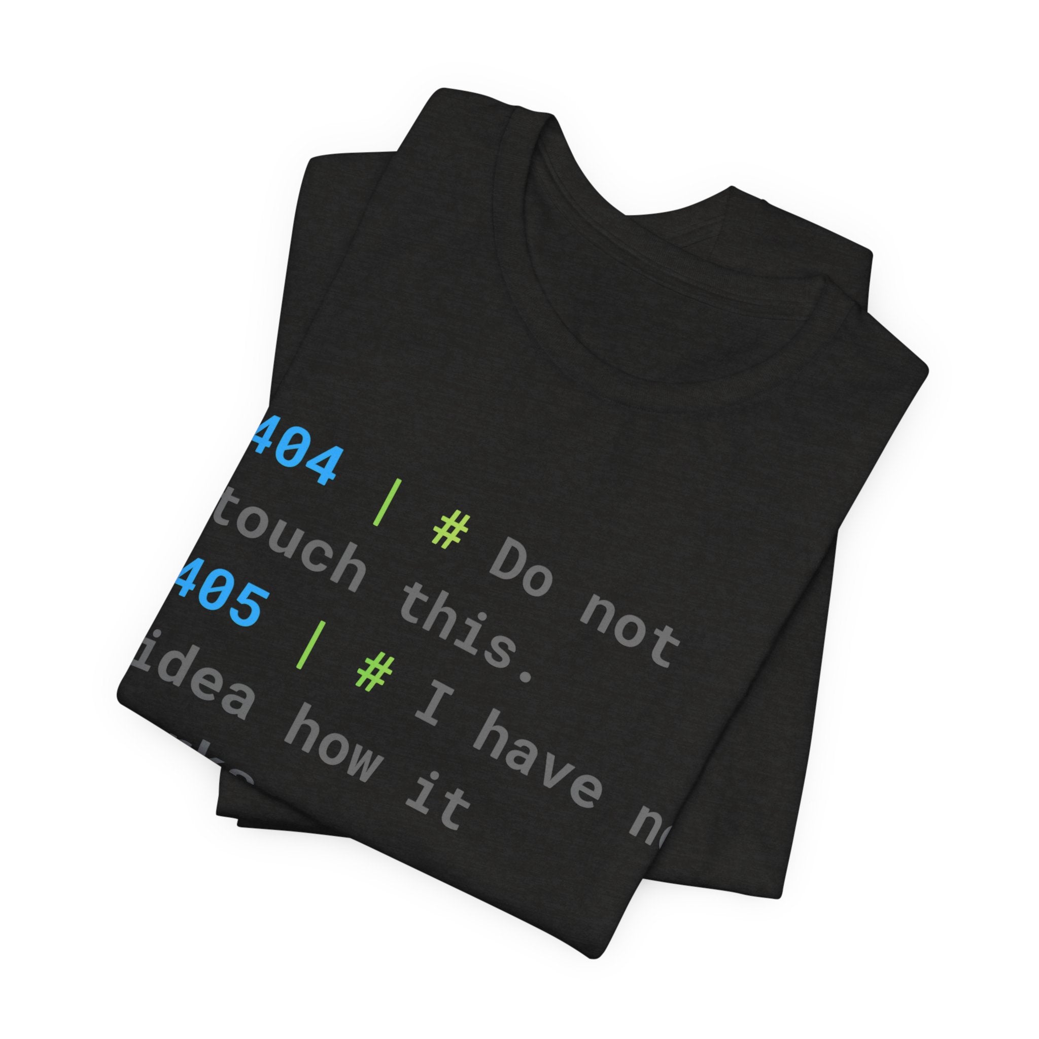 The "Legacy Code" #404 Developer Tee