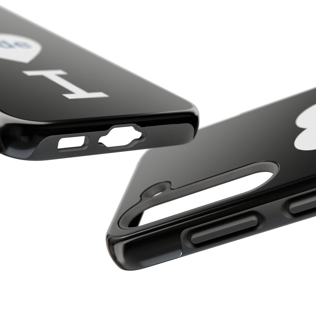 I <CODE> Heart Phone Case | Minimalist Developer Cover