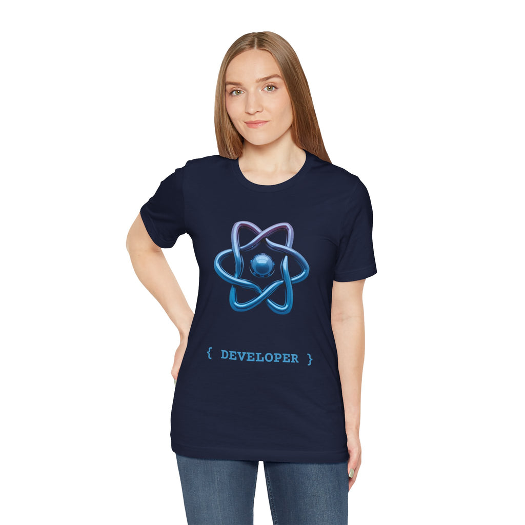 The 3D Luminous Atom: Developer Essential Tee