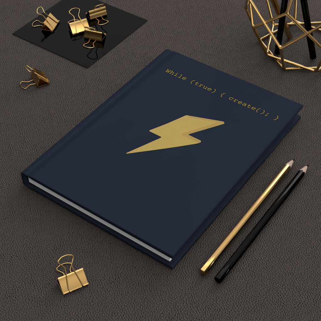 Codwear "The Creator" Edition – Imperial Blue & Harvest Gold Hardcover Journal