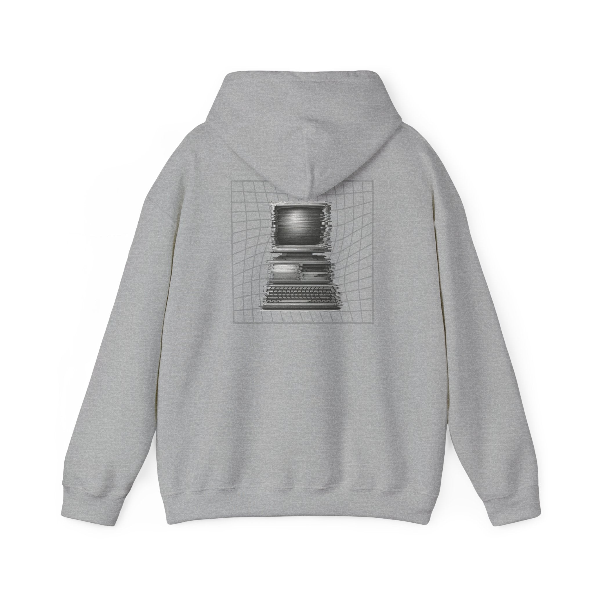 Hoodie — "Session Terminated" Retro Computer Graphic Hoodie